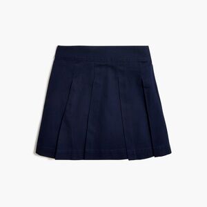 NWT J. Crew Crewcuts Girls Cotton Twill Uniform Skort Navy Sz 10